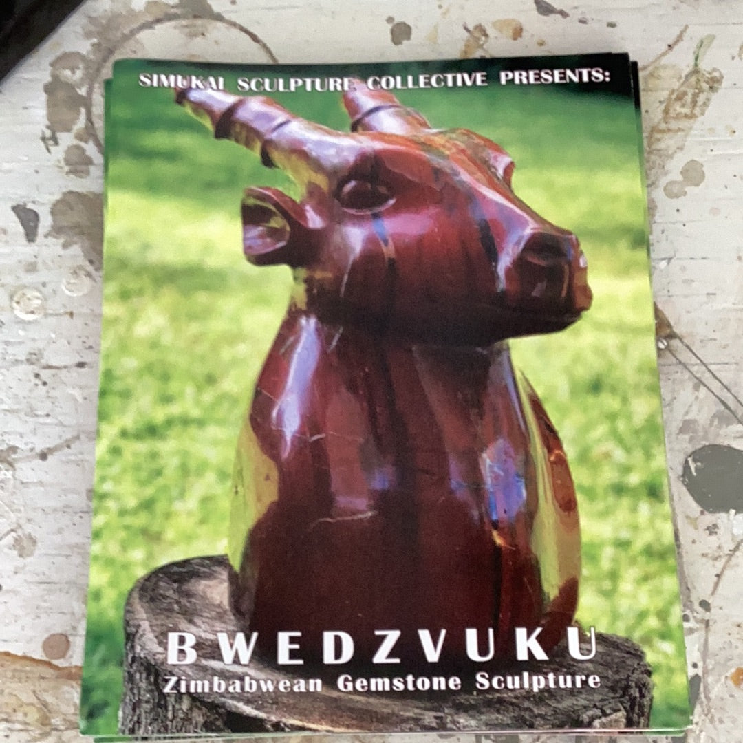 Simukai Book “Bwedzvuku: Zimbabwean Gemstone Sculpture” c 2019