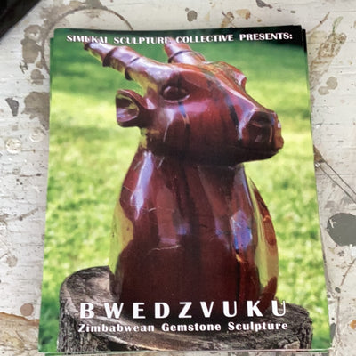 Simukai Book “Bwedzvuku: Zimbabwean Gemstone Sculpture” c 2019